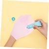 BATHVEVE 2Pairs Gel Moisturizing Gloves and Socks Hand and Foot Care Overnight Hydration Soft and Stretchy Nonslip Design Pink view 4