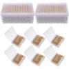 BATHVEVE Disposable Makeup Cleaning Swabs Double Tipped Cotton Buds for Face Cleaning Practical Efficient Beauty Tools view 1
