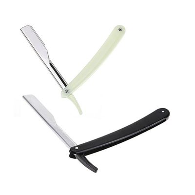 NIYANGLE Chic Vintage Straight Razor for Men Manual Shaving Tool Hair Shaper Safe Design for Barbers and Home Use for Beards and Hair