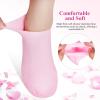 ELAYARD 5Pairs Silicone Foot Socks for Moisturizing and Hydrating Dry Cracked Feet Soft Gel Socks for Spa Use Easy to Apply Foot Care Supplies for Women view 3