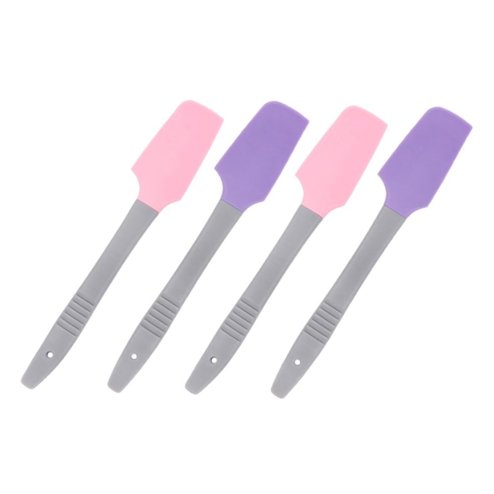 DECOMELODY 4Pcs Multi Function Wax Applicators Professional Wax Spatula for Hair Removal Household Cleaning Smooth Surface Easy to Use Safe for Skin for Daily Use