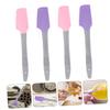 DECOMELODY 4Pcs Multi Function Wax Applicators Professional Wax Spatula for Hair Removal Household Cleaning Smooth Surface Easy to Use Safe for Skin for Daily Use view 2