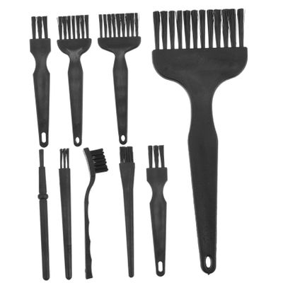 BAZEITFLOW 8Pcs Electric Shaver Replacement Brushes Cleaning Tools for Electric Razors Suitable for Home and Barber Use Includes Brush Styles
