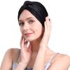 100% Mulberry Silk Bonnet for Sleeping Women, 22 Momme Grade-6A Double Layer Silk Hair Wrap for Hair Care with Elastic Stay On Head view 1