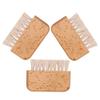 BIUDECO 3Pcs Portable Nail Scrubber Brush Ergonomic Fingernail Cleaning Tools for Under Nails Gentle Yet for Nail Art and Manicure for Home and Garden Use view 1