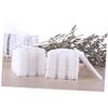 BATHVEVE 220Pcs Makeup Cotton Pads Skin Friendly Double Sided Facial Pads for Makeup Removal and Daily Skincare Convenient Storage Bag Included view 4