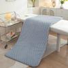 LDLCYCN Sponge Massage Table Mattress Topper Lash Bed Topper Thicken 3.5Cm Foldable Beauty Salon Mattress Pad Massage Bed Pad Spa Bed Padding Square/Round/Trapezoidal Head,Blue(s),60 * 180cm view 2
