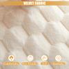 Gray(t),60 * 180cm,LDLCYCN Sponge Massage Table Mattress Topper Lash Bed Topper Thicken 3.5Cm Foldable Beauty Salon Mattress Pad Massage Bed Pad Spa Bed Padding Square/Round/Trapezoidal Head view 4
