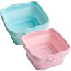 ELAYARD 2Pcs Silicone Makeup Brush Cleaning Bowls Creative Rinsing Pad for Brush Wash Reusable and Safe Tool for Women view 1