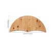 Beavorty Wooden Foot Bath Basin Lid Thermal Cover for Foot Soaking Tubs Durable Splash Prevention Fit for Home Spa Experience Heat Retention Design view 2