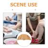 Beavorty Wooden Foot Bath Basin Lid Thermal Cover for Foot Soaking Tubs Durable Splash Prevention Fit for Home Spa Experience Heat Retention Design view 3
