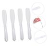 DEARMAMY 4pcs Thick Plastic Makeup Spatulas Face Mask Applicator Mixing Sticks for Skin Care and DIY Beauty Treatments view 4