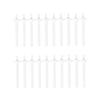 FRCOLOR Nose Hair Wax Sticks 20-Piece Set Disposable Plastic Wax Wands for Hair Removal Suitable for Personal Grooming view 1