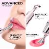 SKINTIFIC Peptide Brightening Lip Serum, Hydrating & Plumping Tinted Lip Gloss, Moisturizing Lip Balm with Polypeptides & Squalane for Glossy Sheer, Smooth Lips (02 Coral Rose) view 4