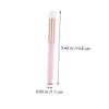 DECORNIJIA 2Pcs Pink Professional Women Makeup Brush Nose Shadow Eyeshadow Applicator for Deep Cleaning Hair for Eye Makeup view 2
