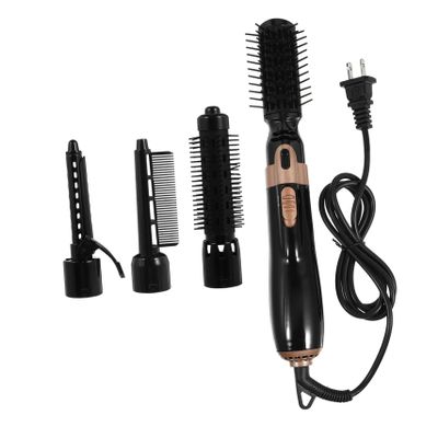 EPIGEIST Adjustable Temperature Plastic Curling Iron for Hair Types with Heat Protective Glove Clips for DIY Styling