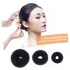 DECHOUS 3Sets Hair Bun Maker Kit with Elastic Hair Ties U Shaped Hairpins Versatile Hair Styling Tools for Women for Parties Weddings Yoga More Total view 3