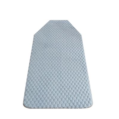 Blue(t),70 * 185cm,LDLCYCN Sponge Massage Table Mattress Topper Lash Bed Topper Thicken 3.5Cm Foldable Beauty Salon Mattress Pad Massage Bed Pad Spa Bed Padding Square/Round/Trapezoidal Head