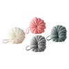 ERINGOGO 4Pcs Pumpkin Shaped Bath Balls Soft and Supple Shower Tools for Exfoliating for Family and Bathing Experience for Friends and Loved Ones view 1