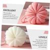 ERINGOGO 4Pcs Pumpkin Shaped Bath Balls Soft and Supple Shower Tools for Exfoliating for Family and Bathing Experience for Friends and Loved Ones view 3
