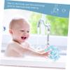DECHOUS 3Pcs Exfoliating Long Back Towel Bath Kit Durable Shower Gloves for Cleaning Portable Bath Towels for Hard to Reach Areas Reusable and Machine Washable Convenient view 4