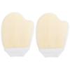 Beaupretty 2Pcs Loofah Shower Gloves Exfoliating Bath Towels for Body Scrubbing Massage Gloves for Men Women Natural Fiber Bathing Accessories view 1