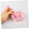SHERCHPRY 2pcs Silicone Makeup Brush Cleaning Bowls Foldable Portable Brush Washers for Easy Cleaning for Makeup Artists and Beauty Enthusiasts view 2