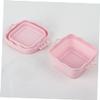 SHERCHPRY 2pcs Silicone Makeup Brush Cleaning Bowls Foldable Portable Brush Washers for Easy Cleaning for Makeup Artists and Beauty Enthusiasts view 4