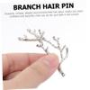 Didiseaon Antler Hair Clips for Women 2pcs Hair Pins Stylish Barrette Accessories and Updos view 2