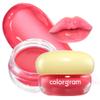 COLORGRAM Fruity Glass Tint 15 Satisfied Fig + TINTIN DORY LIP JAM 05 Watermelon Jam + TINTIN DORY Blur Powder | Glossy Dewy Lip Tint and Pudding Pot Lip Balm and Oil-Control Compact Setting Powder view 3
