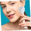GANAZONO 6pcs Nail Brush Set Protective Cover  Round Head Nail Cleaner Brushes for Manicure Fingernail Dust Cleaning  for Home and Salon view 2