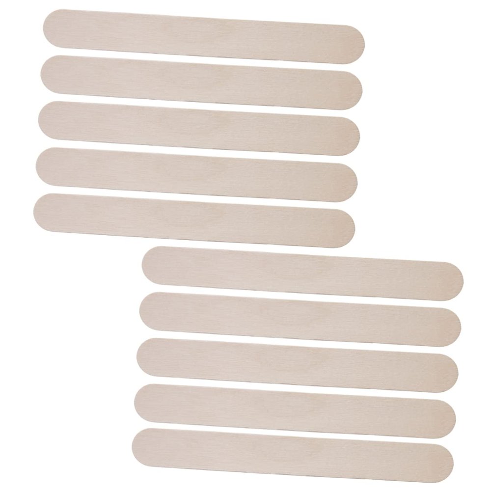 EPIGEIST 1Pcs Wooden Wax Applicator Sticks Hair Removal Spatula for Salon Home Use Durable Waxing Tools for Easy Depilation Multi Purpose Wax Applicator
