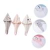 DECHOUS 3Pcs Quick Drying Hair Towel Super Absorbent Hair Drying Turban for Women Lightweight Bathing Cap for Home Gym and Travel view 2
