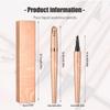 2025 New Microblading Eyebrow Pen, Premium Waterproof Eyebrow Pencil, Eye Brow Pen with 4 Tip, Long-Lasting Natural Magic Eyebrow Makeup Fine Stroke Contouring Pencil Stay on All Day (All-4Pcs) view 2