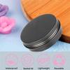 GZYNTT 10 Pcs 60ml - D68mm x H27mm Aluminium Tin with Lids, Matt black Aluminium Tin Jars with Lids, Lip Balm Tins, DIY Cosmetic Container Pots for Candle Soap Cream Salves view 4