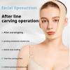 Bderkz Post Surgical Chin Strap Bandage Lipo Post Jowl Tightening Compression Garment Double Chin Face Wrap Lifting Belt Tape(Medium) view 2