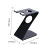 Beatifufu Acrylic Beard Brush Holder Razor Stand Set Portable Shaving Brush Stand for Home Travel Design for Razor Models Safe Elegant Storage view 2