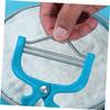 DECHOUS 1Set Manual Facial Hair Removers Practical Epilator Tool for Smooth Skin Non Skid Handle Facial Hair Removal Cost Without Harsh Chemicals view 3