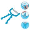 DECHOUS 1Set Manual Facial Hair Removers Practical Epilator Tool for Smooth Skin Non Skid Handle Facial Hair Removal Cost Without Harsh Chemicals view 4