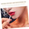 BATHVEVE 10PCS Silicone Lip Brush Set for Women Makeup Applicator for Lip Care and Eyeshadow Application Double-Sided Exfoliating Tool for Cosmetics view 4