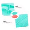 DECHOUS 3Pcs Face Scrubber Gentle Exfoliating Brush for Lip and Facial Cleansing Soft Lightweight Portable Brush for Makeup Removal and Pore Unclogging view 3