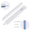 100 Pcs 180/240 Grit Nail Files for Arylic and Natural Nails, Double Sided Manicure Buffing Files view 2