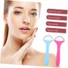 DECOMELODY Manual Facial Hair Removal Tool Set 2pcs Portable Spring Epilator for Women Efficient Eyebrow Threader and Lip Hair Remover Convenient Skin Care Tool view 3