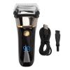 Vomeko Cordless Electric Shaver for Men 360 Floating Dual Head R azor with Digital Display, USB Rechargeable Washable, Stainless Steel Blades for Beard, Mustache Body view 1