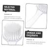 EPIGEIST 6pcs Nail Brush Set Cover Round Head Manicure Cleaning Tool Dust Removing Brush for Home and Travel view 4