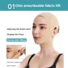 Bderkz Post Surgery Neck and Chin Compression Garment Wrap Bandage for Use After Face and Chin Surgery(Black,Large) view 3