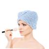 BATHVEVE Thickened Cloud Velour Hair Drying Cap for Women Fast Drying Towel Wrap Convenient Shower Bonnet Multi Functional Use for Bathing and Hair Washing Durable and Quick Absorbent view 2