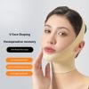 Bderkz Post Surgery Facial Compression Neck Coverage Chin Strap V-Shaped Face Slimmer Jowl Tightening for Women(Large) view 3