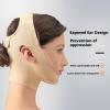 Bderkz Post Surgery Facial Compression Neck Coverage Chin Strap V-Shaped Face Slimmer Jowl Tightening for Women(Large) view 4