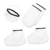 DECHOUS 2Pairs Paraffin Wax Gloves and Foot Masks for Moisturizing Therapy Insulated Hand and Feet Care for Spa and Home Use Relief for view 4
